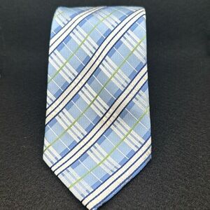 Geoffrey Beene Polyester/Silk Blend  Tie